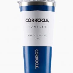 Corkcicle 16 Oz. Tumbler In Gloss Riviera Blue