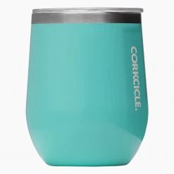 Corkcicle Stemless Wine Cup In Turquoise