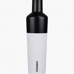 Corkcicle 16 Oz. Color Block Canteen In Modern Black