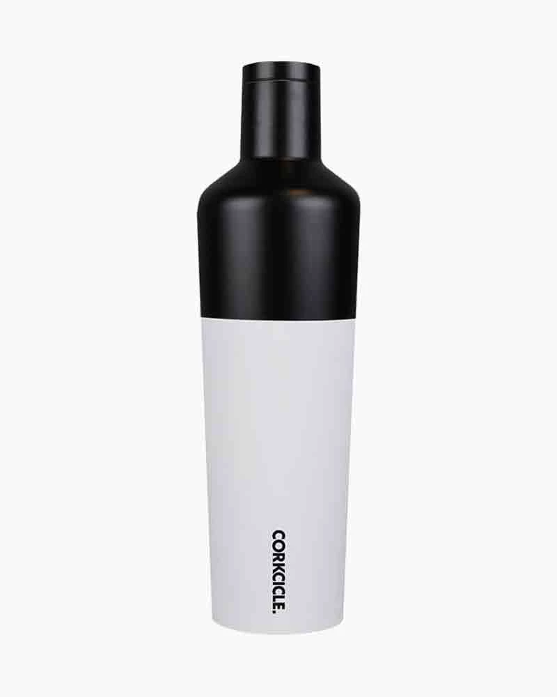 Corkcicle 16 Oz. Color Block Canteen In Modern Black 1 Corkcicle 16 Oz. Color Block Canteen In Modern Black