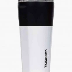 Corkcicle 16 Oz. Color Block Tumbler In Modern Black