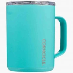 Corkcicle 16 Oz. Coffee Mug In Turquoise