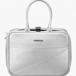 Corkcicle Baldwin Boxer Lunch Bag In Silver