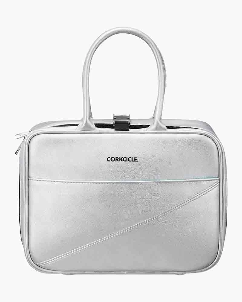 Corkcicle Baldwin Boxer Lunch Bag In Silver 1 Corkcicle Baldwin Boxer Lunch Bag In Silver
