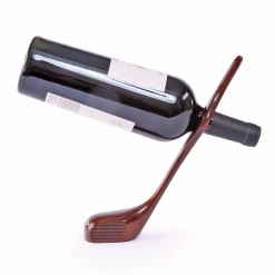 Oenophilia Wine Bottle Accessories Walnut Golf Club Wine Balancer
