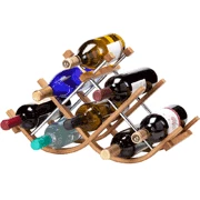 Oenophilia Wine Racks & Holders Bamboo Lotus Rack- 8 Bottle