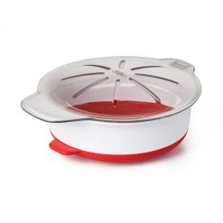 Cook With OXO OXO Good Grips Microwave Egg Cooker In Red/White