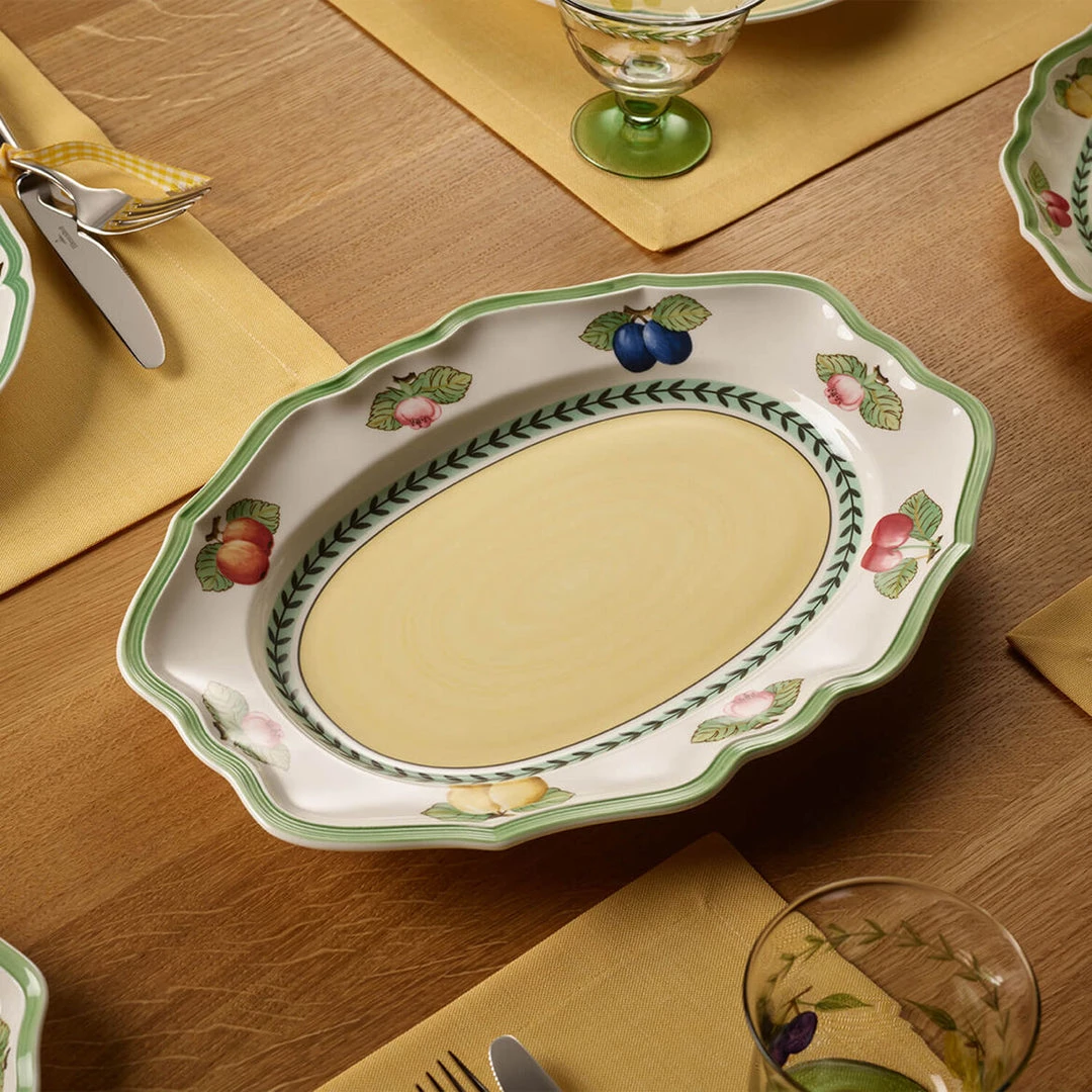 Villeroy & Boch French Garden Fleurence Oval Platter, Small 2 Villeroy & Boch French Garden Fleurence Oval Platter, Small