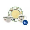 Villeroy & Boch French Garden Fleurence 12 Piece Dinnerware Set