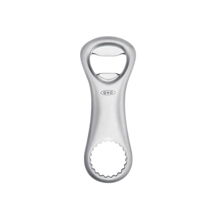 OXO Good Grips Die-Cast Bottle Opener In Silver 1 OXO Good Grips Die-Cast Bottle Opener In Silver