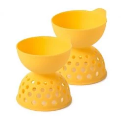 OXO Good Grips Egg Poaching Set In Yellow (Set Of 2) Cook With OXO