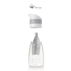 OXO Good Grips Twist And Pour 14 Oz. Salad Dressing Mixer In Grey