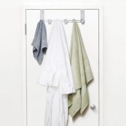 OXO Over-the-Door 6 Hook Rack Organize With OXO