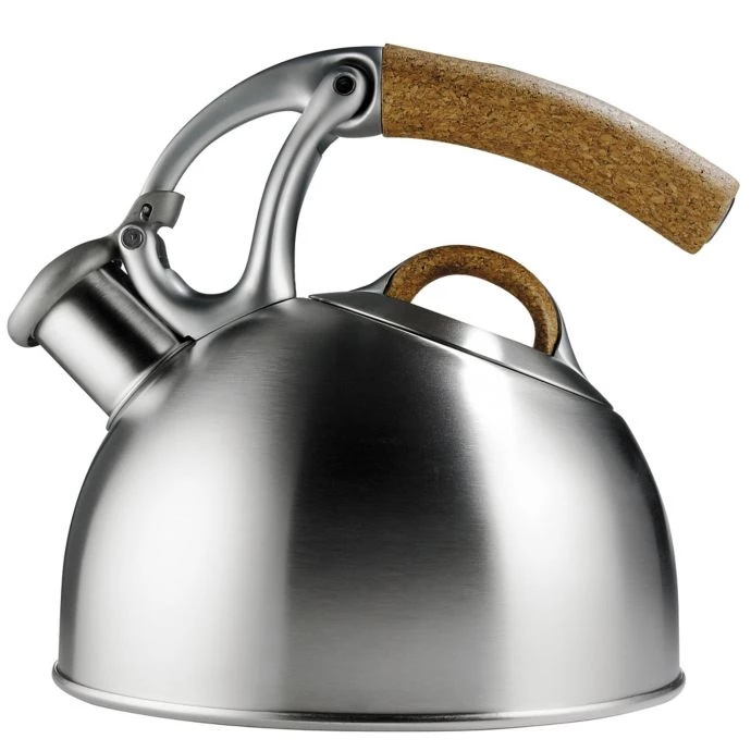 OXO Good Grips Uplift Anniversary Edition Tea Kettle In Brushed Steel OXO Coffee & Beverage 1 OXO Good Grips Uplift Anniversary Edition Tea Kettle In Brushed Steel OXO Coffee & Beverage