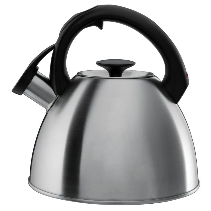 OXO Coffee & Beverage OXO Good Grips Click Click Tea Kettle In Brushed Stainless Steel 1 OXO Coffee & Beverage OXO Good Grips Click Click Tea Kettle In Brushed Stainless Steel
