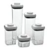 OXO Good Grips 5-Piece Food Storage Pop Container Set Organize With OXO