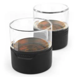 Metrokane Glassware Metrokane Rabbit Freezable Whiskey Glasses (Set Of 2)