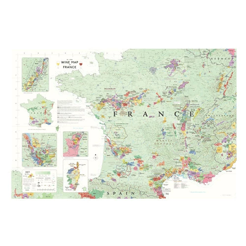 True Fabrications Wine Map Of France 1 True Fabrications Wine Map Of France