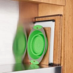 OXO 3.5 Qt. Collapsible Colander In Green Cook With OXO