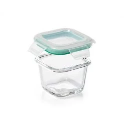 OXO Good Grips Smart Seal 4-Piece Square Glass Food Storage Set