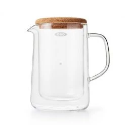 OXO Good Grips Double-Wall 24 Oz. Glass Carafe Cook With OXO