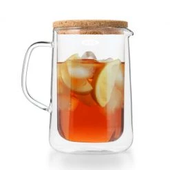 OXO Good Grips Double-Wall 24 Oz. Glass Carafe Cook With OXO
