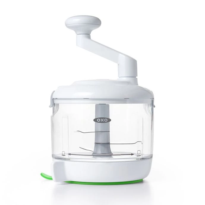 Cook With OXO OXO Good Grips One Stop Chop Manual Food Processor In White/Green 2 Cook With OXO OXO Good Grips One Stop Chop Manual Food Processor In White/Green