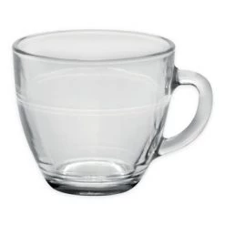 Duralex Gigogne 7.8 Oz. Tempered Glass Mugs (Set Of 6)