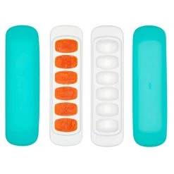 OXO Tot Baby Food Freezer Trays With Silicone Lids In Teal (Set Of 2)