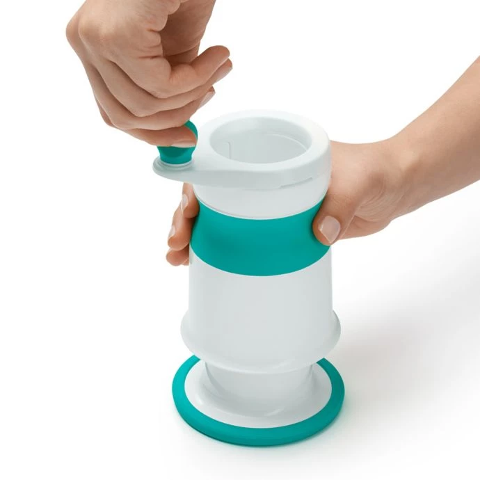 OXO Tot Baby & Toddler OXO Tot Mash Maker Baby Food Mill In Teal 8 OXO Tot Baby & Toddler OXO Tot Mash Maker Baby Food Mill In Teal