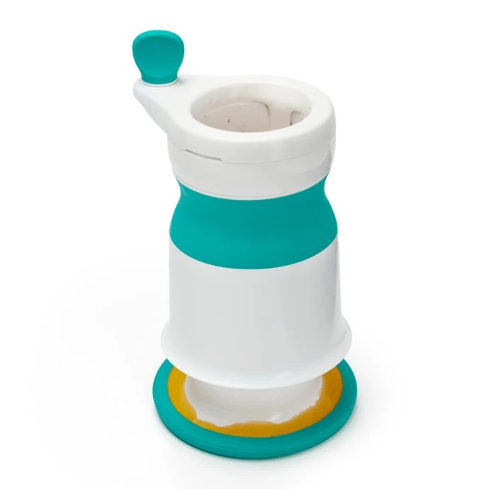OXO Tot Baby & Toddler OXO Tot Mash Maker Baby Food Mill In Teal 2 OXO Tot Baby & Toddler OXO Tot Mash Maker Baby Food Mill In Teal