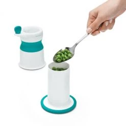 OXO Tot Baby & Toddler OXO Tot Mash Maker Baby Food Mill In Teal 13 OXO Tot Baby & Toddler OXO Tot Mash Maker Baby Food Mill In Teal