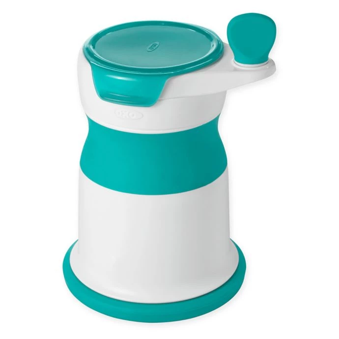 OXO Tot Baby & Toddler OXO Tot Mash Maker Baby Food Mill In Teal 1 OXO Tot Baby & Toddler OXO Tot Mash Maker Baby Food Mill In Teal