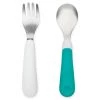 OXO Tot Fork And Spoon Set In Teal