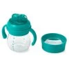 OXO Tot 6 Oz. Transitions Soft Spout Sippy Cup Set In Teal OXO Tot Baby & Toddler