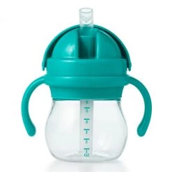 OXO Tot Transitions 6oz. Straw Cup With Handles In Teal