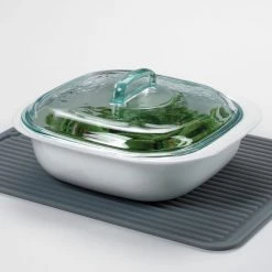 OXO Good Grips Large Silicone Dish Drying Mat Clean With OXO