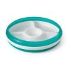 OXO Tot Divided Plate With Removable Ring In Teal OXO Tot Baby & Toddler