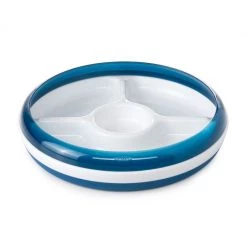 OXO Tot Divided Plate With Removable Ring In Navy OXO Tot Baby & Toddler