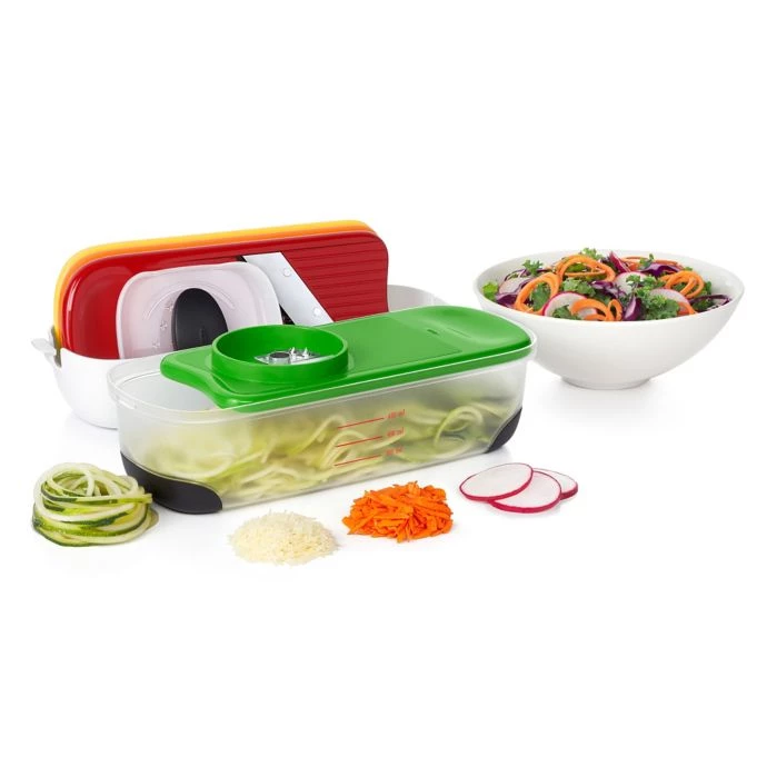 OXO Good Grips 7-Piece Spiralize Grate And Slice Set 1 OXO Good Grips 7-Piece Spiralize Grate And Slice Set