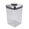 OXO SteeL 4-Quart POP Square Food Storage Container Organize With OXO