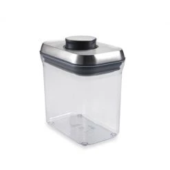Organize With OXO OXO SteeL POP 1.5-Quart Rectangular Food Storage Container