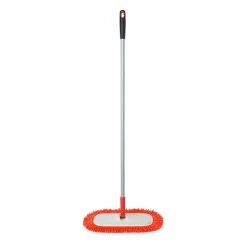 OXO Good Grips Microfiber Floor Duster In Orange Clean With OXO