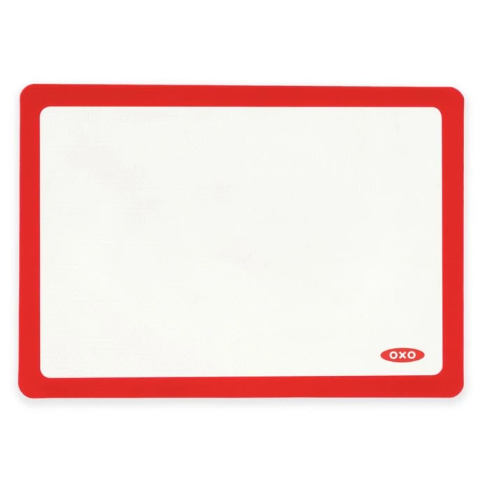 OXO Good Grips Silicone Baking Mat In Red Bake With OXO 2 OXO Good Grips Silicone Baking Mat In Red Bake With OXO