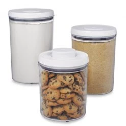OXO Good Grips 3-Piece POP Canister Set Organize With OXO