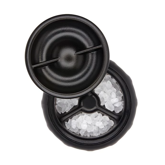 OXO Good Grips Top Dispensing Salt And Pepper Grinder Set In Black Cook With OXO 3 OXO Good Grips Top Dispensing Salt And Pepper Grinder Set In Black Cook With OXO