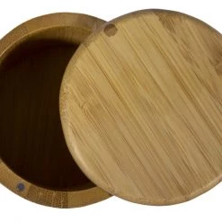 Totally Bamboo Round Salt Box Storage & Organization