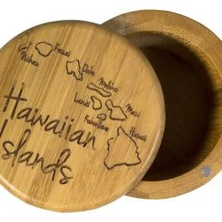 Hawaiian Collection Totally Bamboo Salt Box Hawaiian Islands