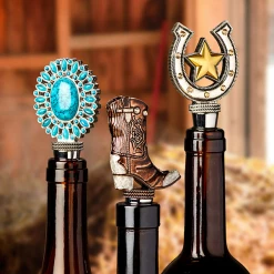 Epic Products Wine Bottle Stoppers Cowboy Boot Bottle Stopper