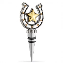 Epic Products Horseshoe Bottle Stopper Wine Bottle Stoppers